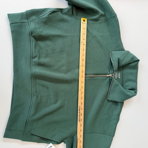 Old Navy women’s Bounce Fleece Half-Zip Pullover Sweatshirt size L NWT - Picture 8 of 11